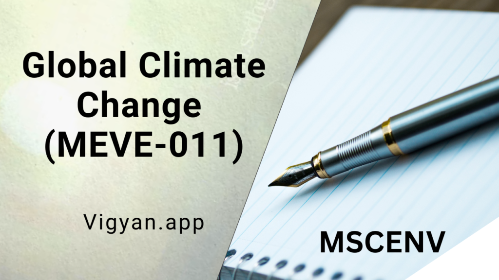 Global climate change